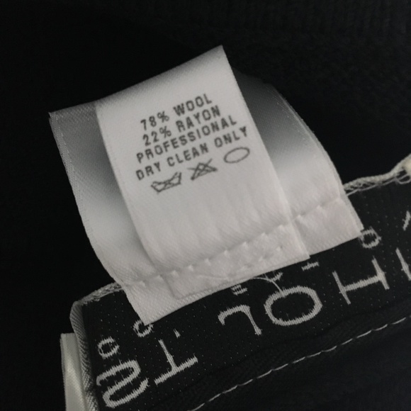 ST JOHN Black Wool Blend Ponte Sleeveless Midi Dresss 14 XL - Picture 5 of 5